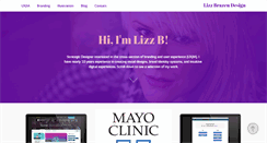 Desktop Screenshot of lizzb.com